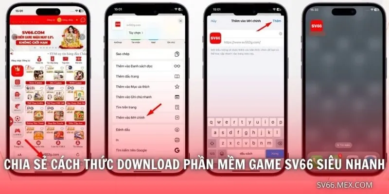 Chia sẻ cách thức download phần mềm game SV66 siêu nhanh