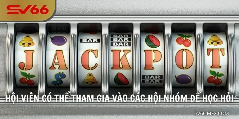 Hội viên có thể tham gia vào các hội nhóm để học hỏi